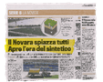 « Le Novara laisse tout le monde sans voix. L'ère du synthétique s'amorce ». – La gazzetta dello sport – 04/08/2010
