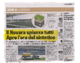 LE NOVARA LAISSE TOUT LE MONDE SANS VOIX « Le Novara laisse tout le monde sans voix. L'ère du synthétique s'amorce ». – La gazzetta dello sport – 04/08/2010